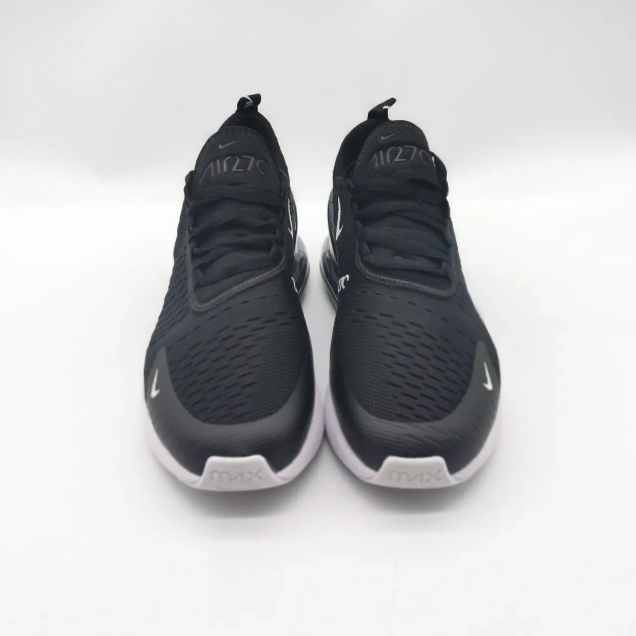 Nike Air Max 270 Black and White Lifestyle Sneakers 5