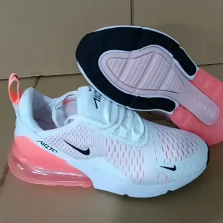 Nike Air Max 270 白色粉色生活方式运动鞋