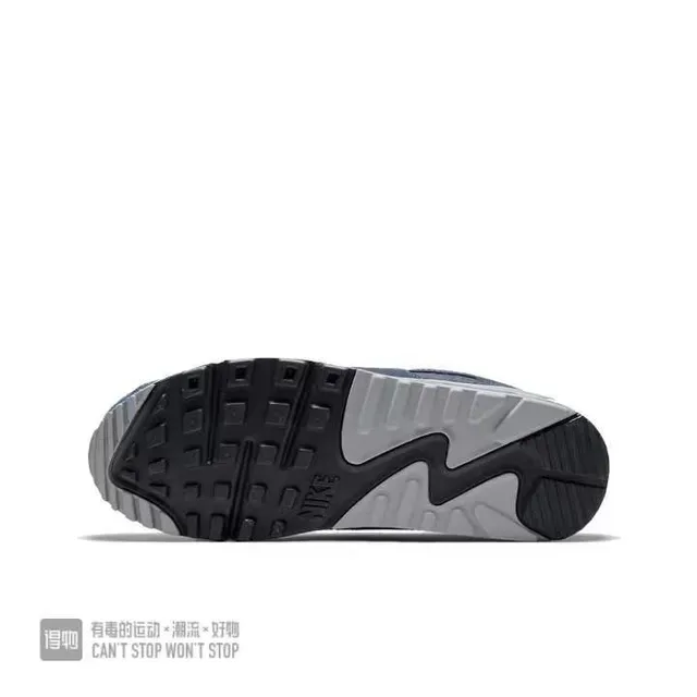 Nike Air Max 90 Navy and White Chaussures Lifestyle 2