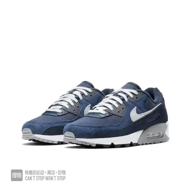 Nike Air Max 90 Navy and White Chaussures Lifestyle 5