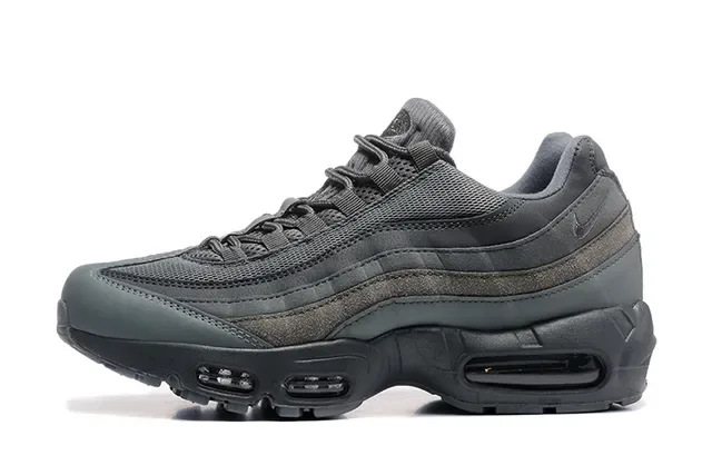 Nike Air Max 95 White Gray Black Orange Lifestyle Sneakers 2
