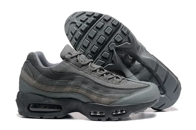 Nike Air Max 95 White Gray Black Orange Lifestyle Sneakers 4