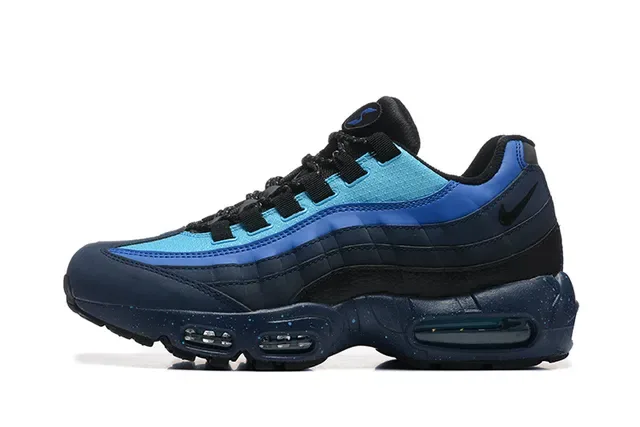 Nike Air Max 95 White Gray Black Orange Lifestyle Sneakers 14