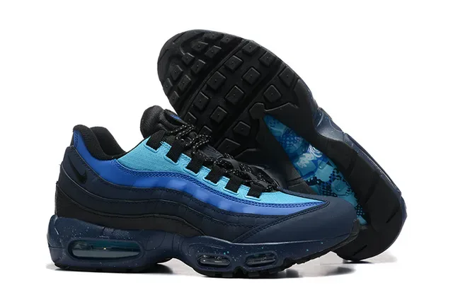 Nike Air Max 95 White Gray Black Orange Lifestyle Sneakers 16