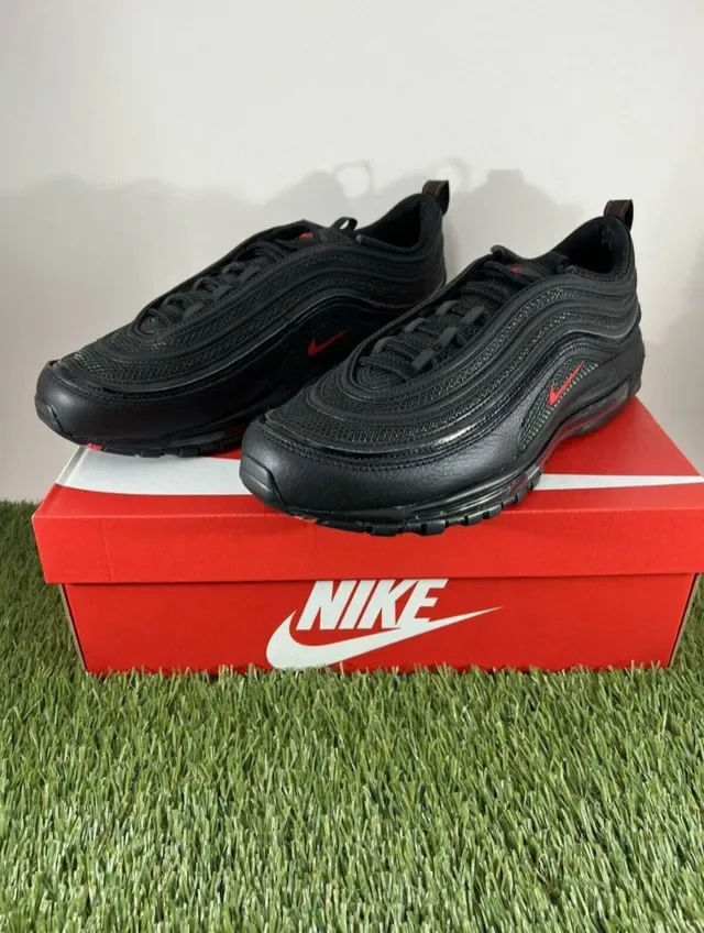 Nike Air Max 97 Black Red Lifestyle Sneakers 2