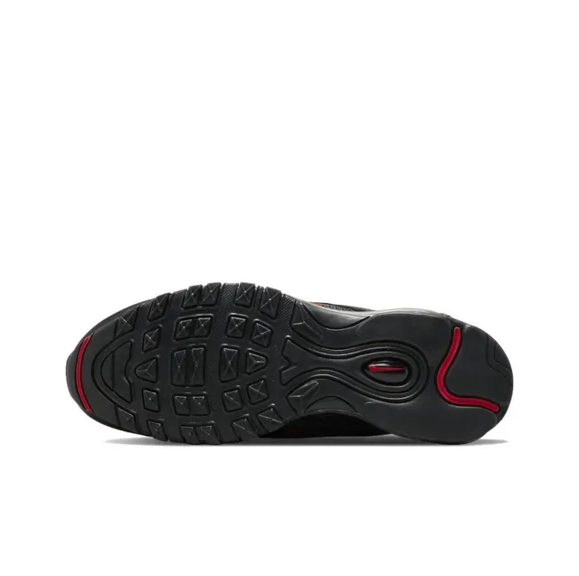 Nike Air Max 97 Black Red Lifestyle Sneakers 4