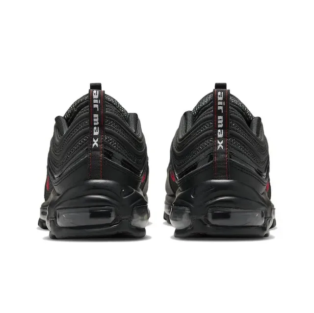 Nike Air Max 97 Black Red Lifestyle Sneakers 5