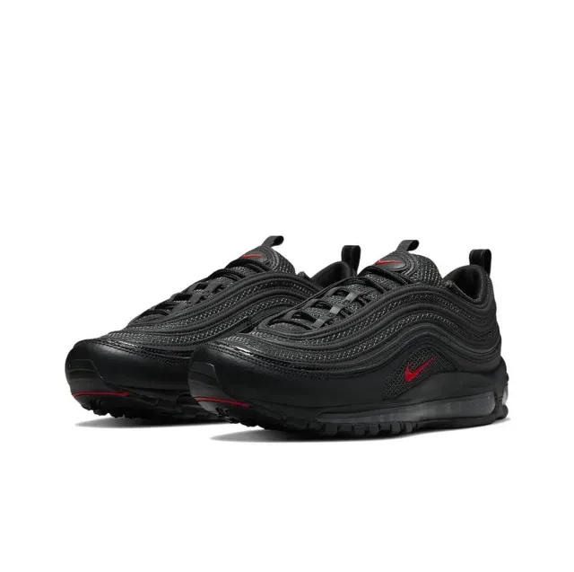 Nike Air Max 97 Black Red Lifestyle Sneakers 7