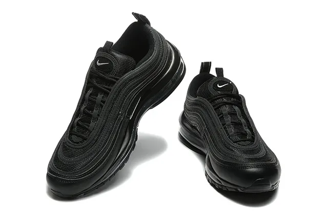 Nike Air Max 97 Black Silver Lifestyle Sneakers 3