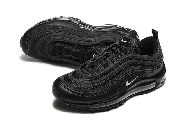 Nike Air Max 97 Black Silver Lifestyle Sneakers 5