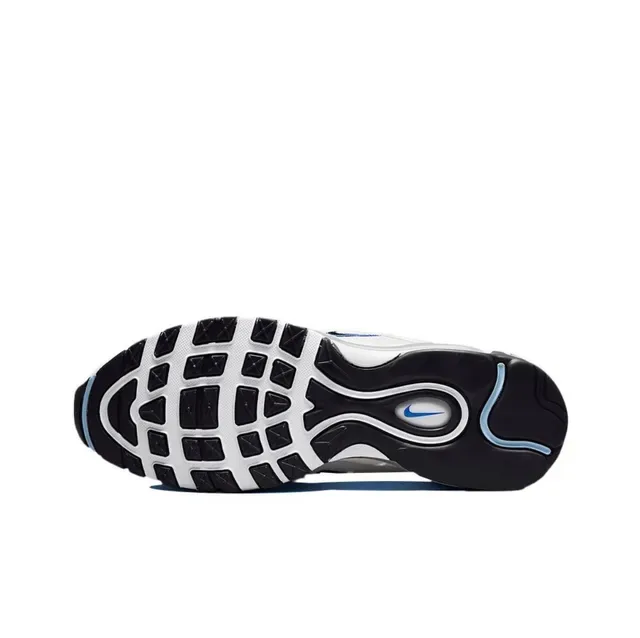 Nike Air Max 97 White and Blue Gradient Lifestyle Sneakers 4