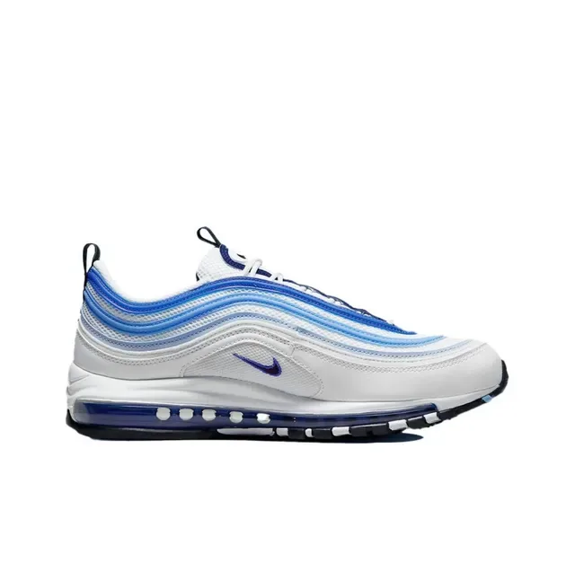 Nike Air Max 97 White and Blue Gradient Lifestyle Sneakers 8