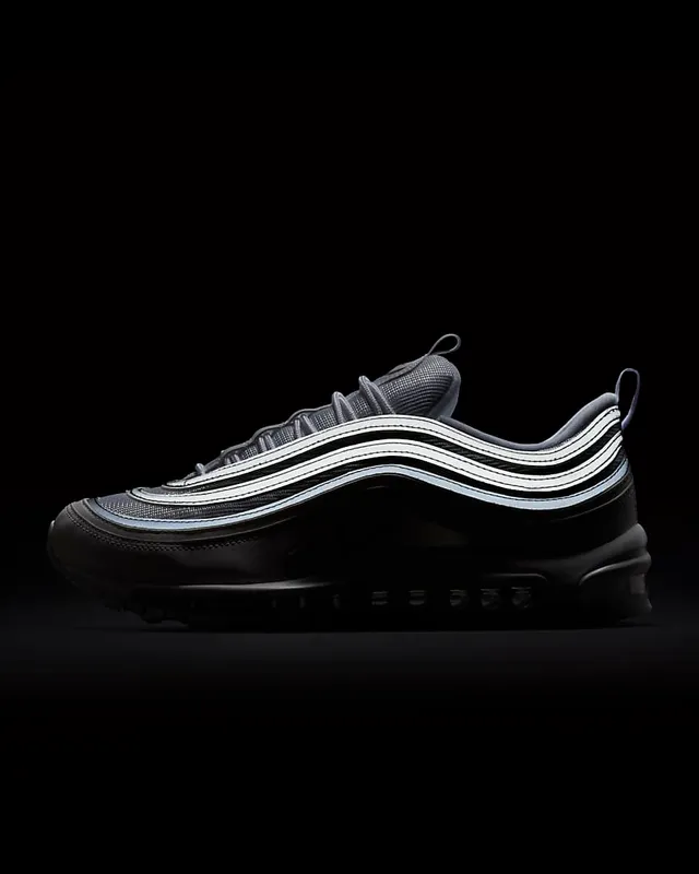 Nike Air Max 97 White Metallic Silver Lifestyle Sneakers 2