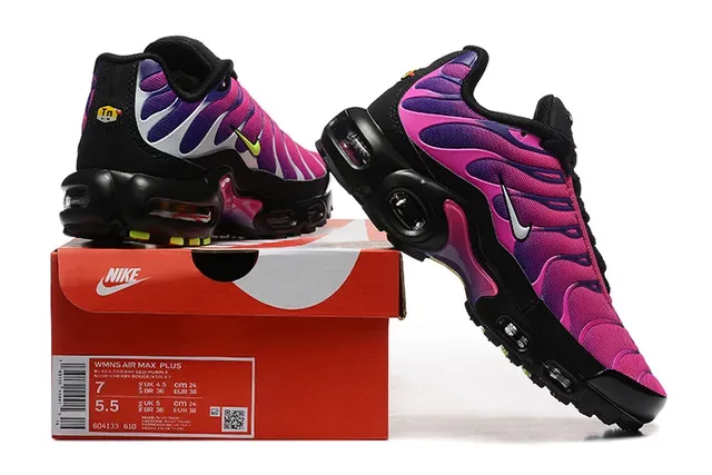 Nike Air Max Plus Gradient Purple Pink Lifestyle Sneakers 2