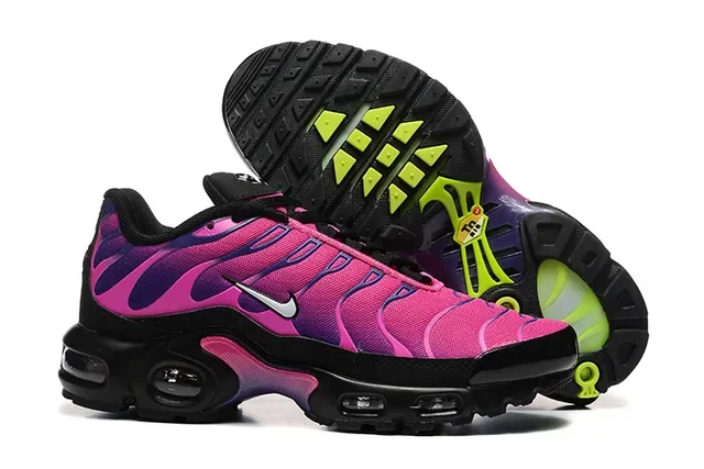 Nike Air Max Plus Gradient Purple Pink Lifestyle Sneakers 5