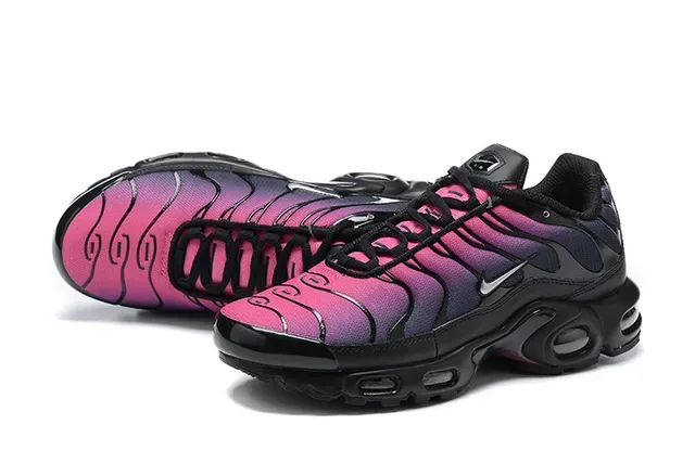 Nike Air Max Plus Gradient Purple Pink Lifestyle Sneakers 17