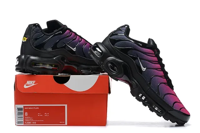 Nike Air Max Plus Gradient Purple Pink Lifestyle Sneakers 18