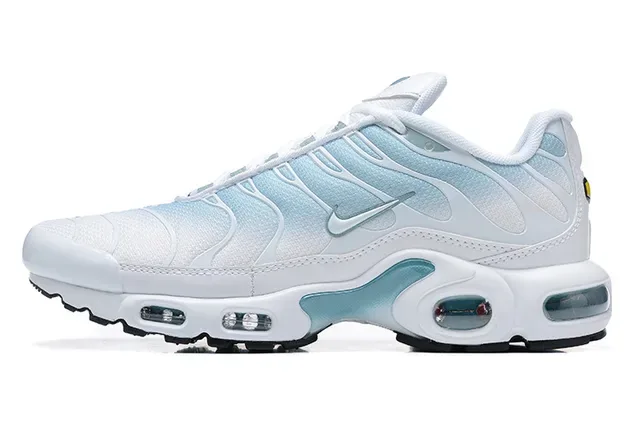 Nike Air Max Plus Light Blue and White Lifestyle Sneakers 9