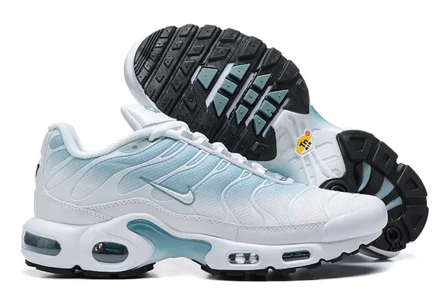 Nike Air Max Plus Light Blue and White Lifestyle Sneakers 11
