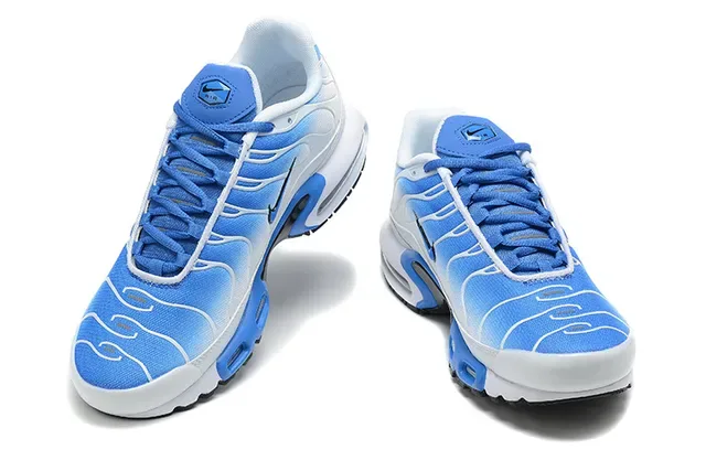 Nike Air Max Plus Light Blue and White Lifestyle Sneakers 20
