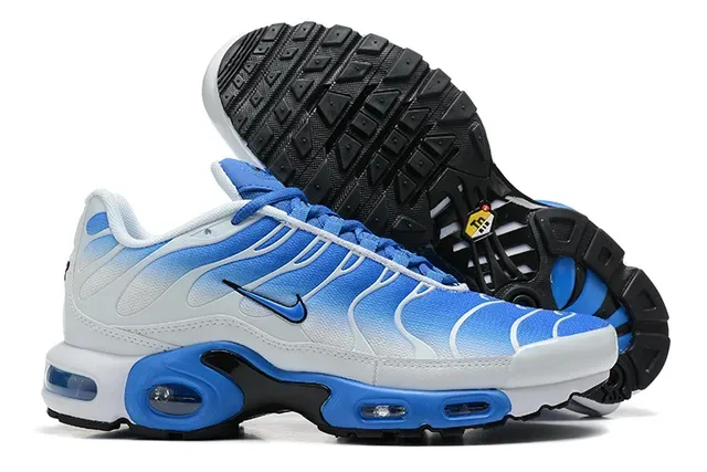 Nike Air Max Plus Light Blue and White Lifestyle Sneakers 23