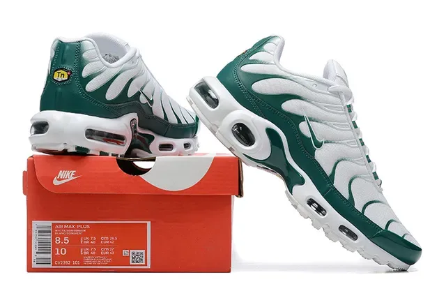 Nike Air Max Plus White and Light Blue Lifestyle Sneakers 13
