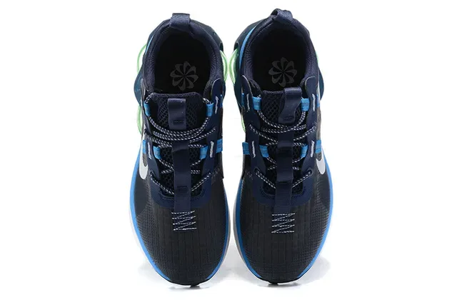 Nike Air Max Scorpion Navy Blue and Green Lifestyle Sneakers 2