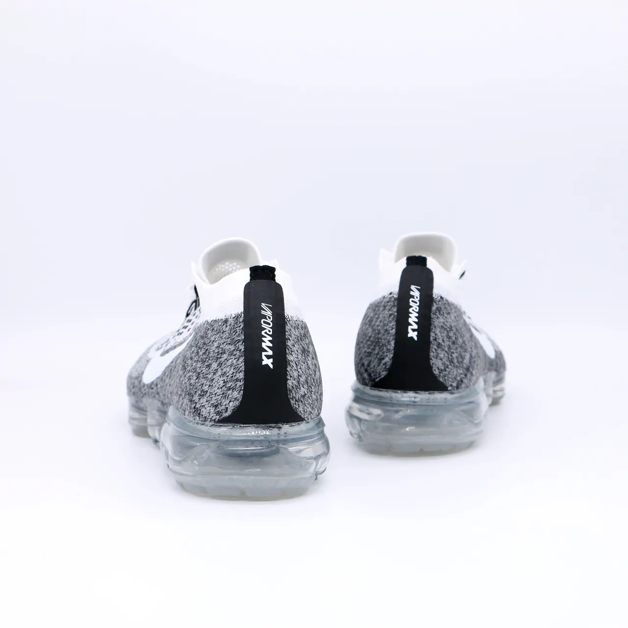 Nike Air VaporMax Flyknit Gradient Gray-White Lifestyle Sneakers 9