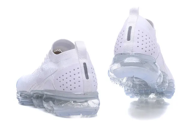 Nike Air VaporMax Flyknit White Lifestyle Sneakers 2