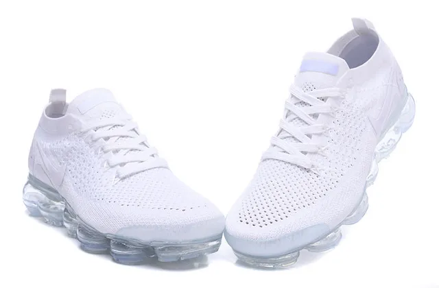 Nike Air VaporMax Flyknit White Lifestyle Sneakers 3