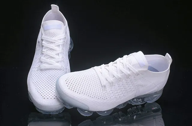 Nike Air VaporMax Flyknit White Lifestyle Sneakers 10