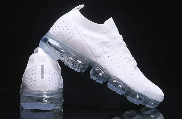 Nike Air VaporMax Flyknit White Lifestyle Sneakers 12
