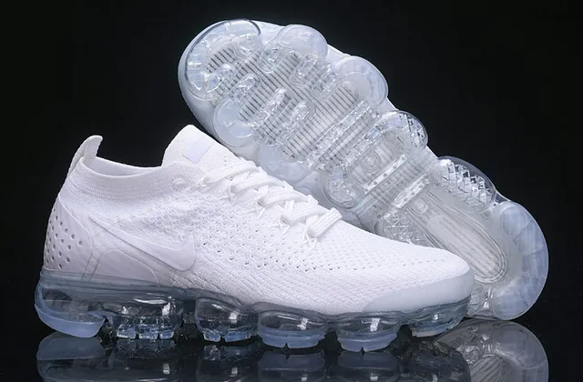 Nike Air VaporMax Flyknit White Lifestyle Sneakers 14