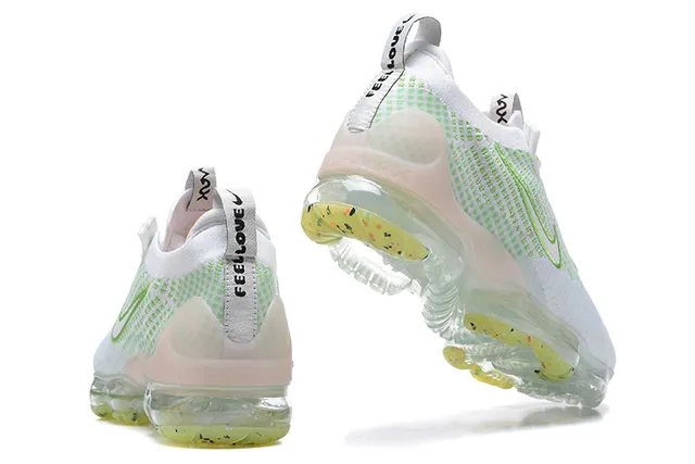 Nike Air VaporMax Plus White Lime Green Lifestyle Sneakers 2