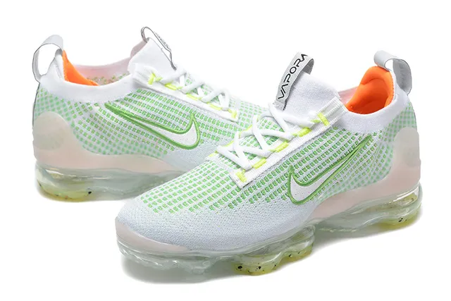 Nike Air VaporMax Plus White Lime Green Lifestyle Sneakers 5
