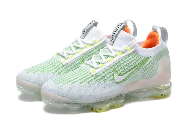Nike Air VaporMax Plus White Lime Green Lifestyle Sneakers 7