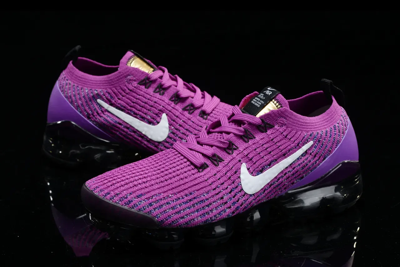 Nike Air VaporMax Chaussures Lifestyle Violet Multicolore en Maille 12