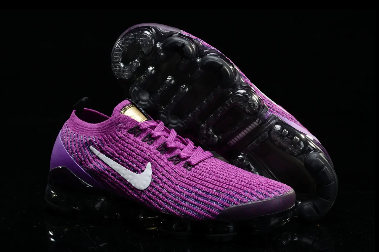 Nike Air VaporMax Chaussures Lifestyle Violet Multicolore en Maille 13