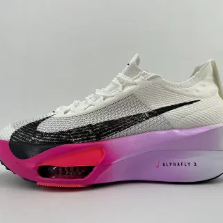 Nike Air Zoom Alphafly 3 Blanc Noir Rose Violet Chaussures de course