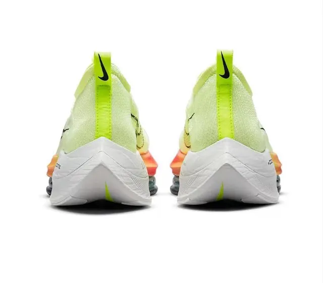 Nike Air Zoom Alphafly Atomknit Neon Gradient Running Shoes 3