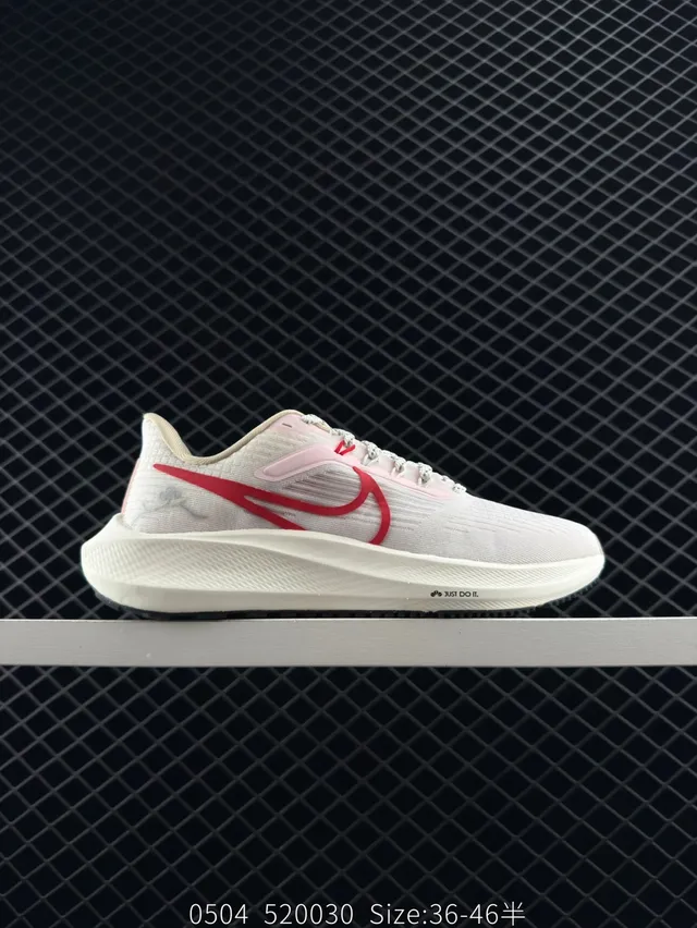 Nike Air Zoom Pegasus 39 Moonshot White Pink Blue Tênis de corrida 5