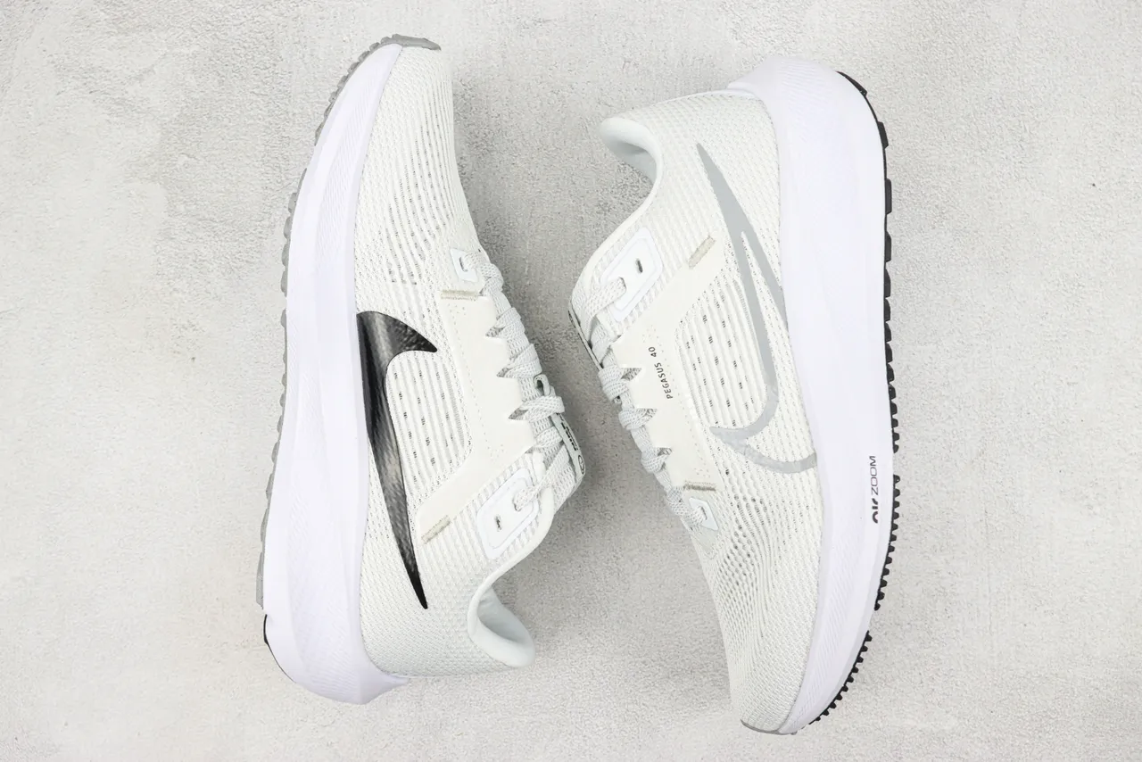 Nike Air Zoom Pegasus 40 Chaussures running Blanc Gris 2