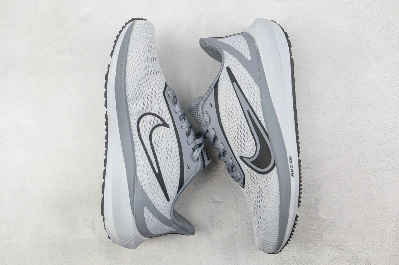 Nike Air Zoom Pegasus Gray Mesh Running Shoes 2