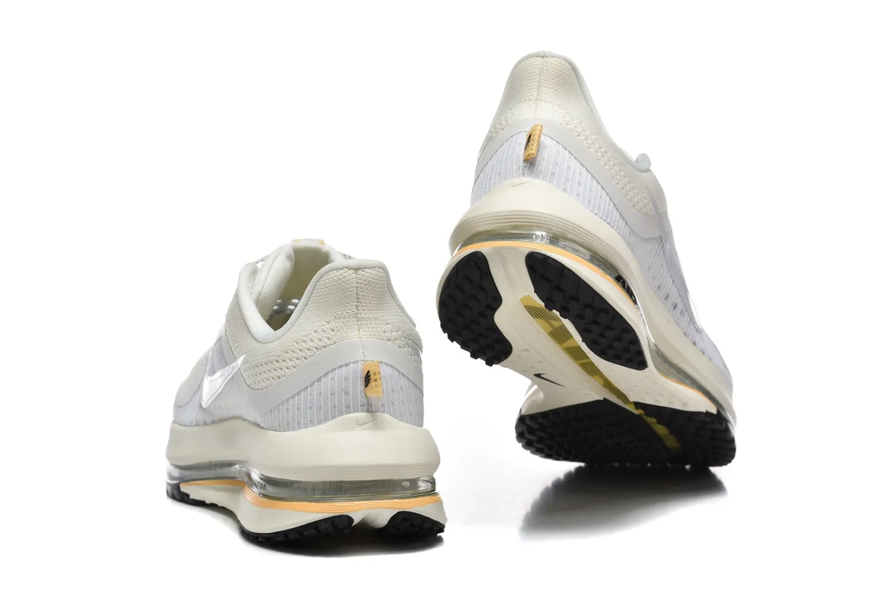 Nike Air Zoom Pegasus Off-White et Jaune Chaussures de course 2