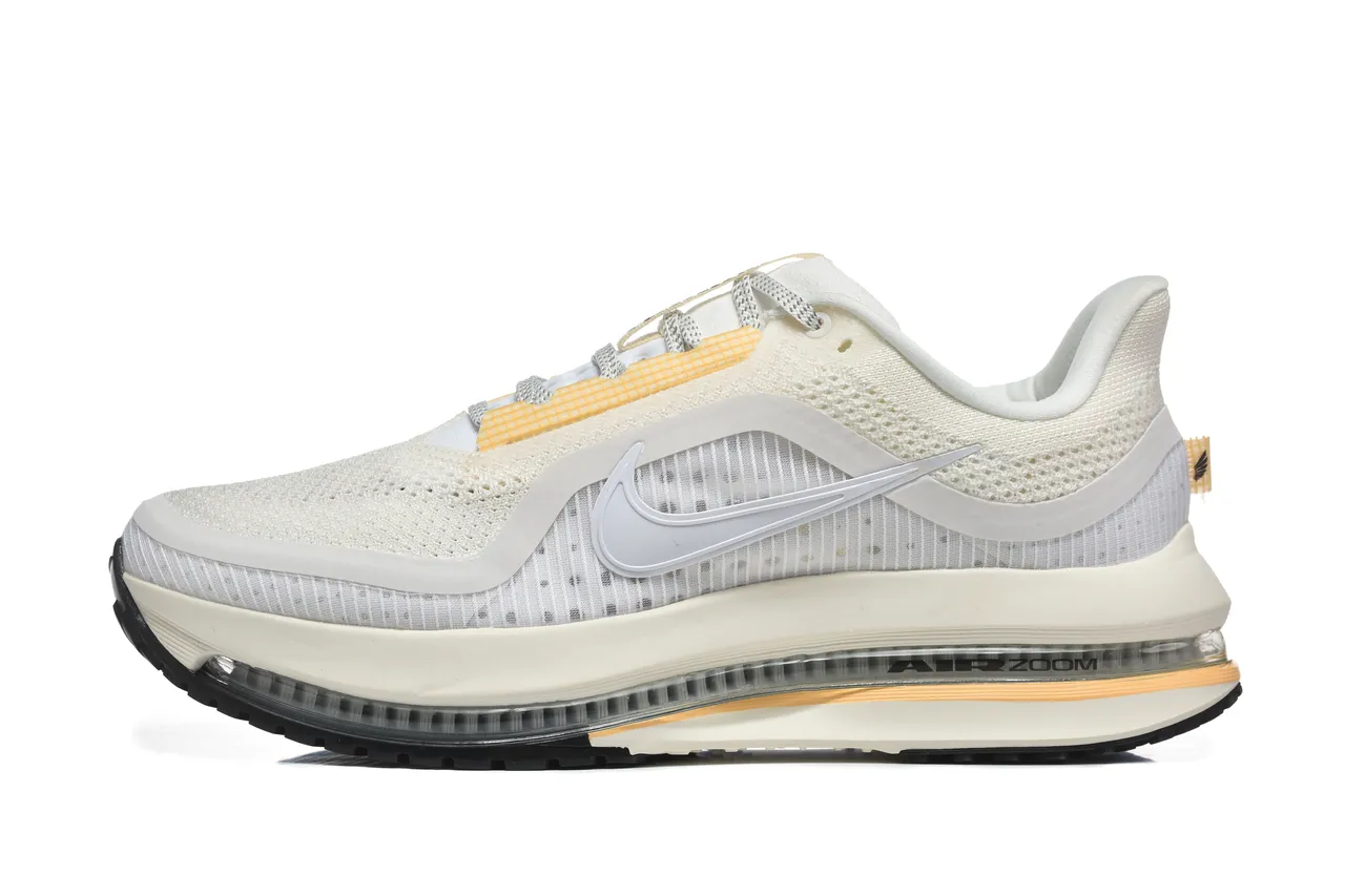 Nike Air Zoom Pegasus Off-White et Jaune Chaussures de course 7