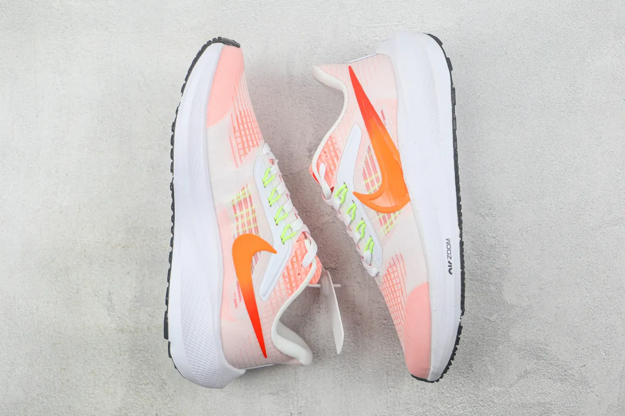 Nike Air Zoom Pegasus Chaussures de course Rose Orange Vert Néon 2