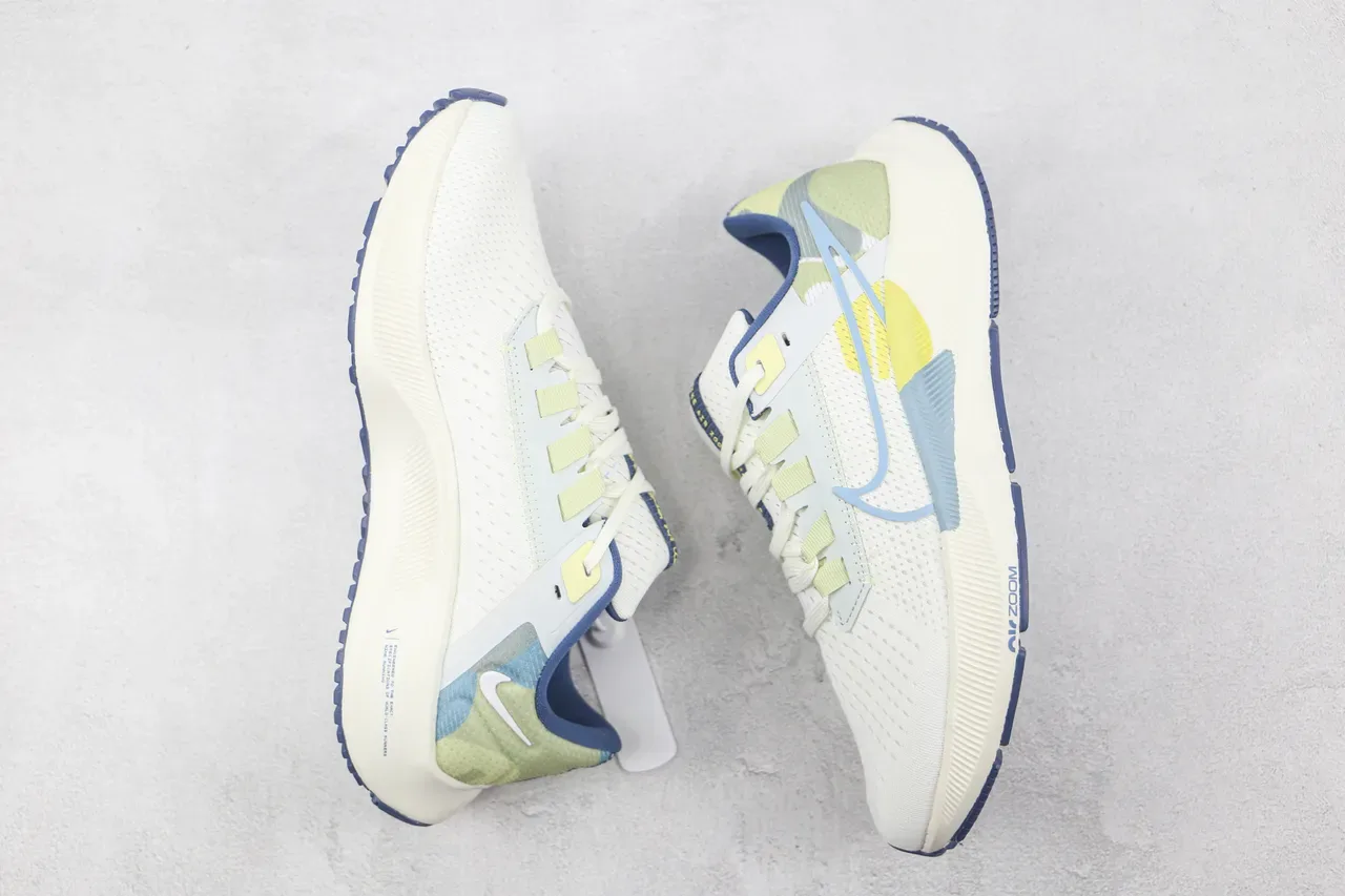 Nike Air Zoom Pegasus Blanc Vert Clair Bleu chaussures de running 2