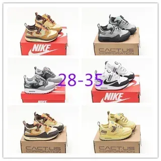 Nike Beige Black Low-Top Layered Synthetic Overlays Lifestyle Sneakers