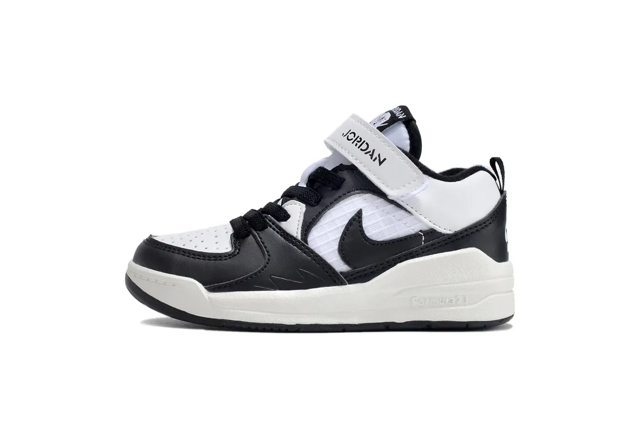 Nike Beige Blue Low-Top Velcro Strap Lifestyle Sneakers 5