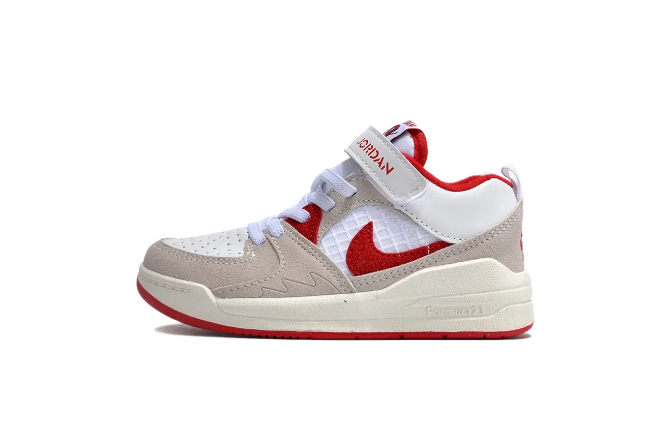Nike Beige Blue Low-Top Velcro Strap Lifestyle Sneakers 9